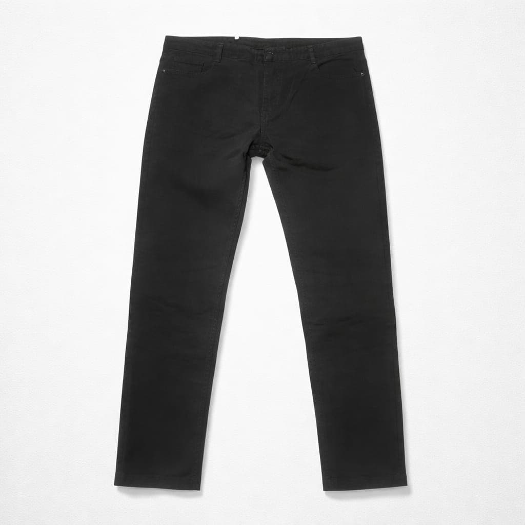 Men’s Straight Black Jeans