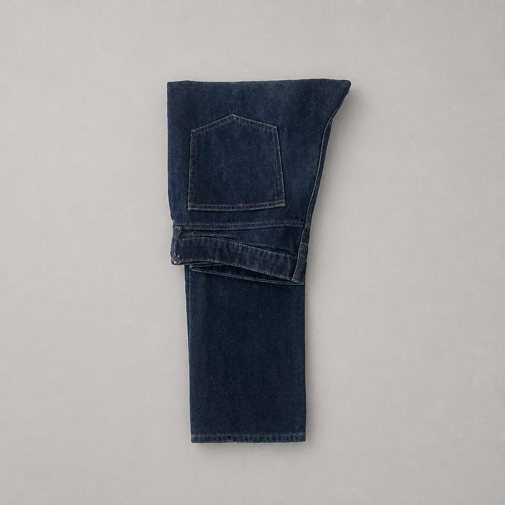 J.Crew Men's Straight Fit Jeans – Dark Wash Blue
