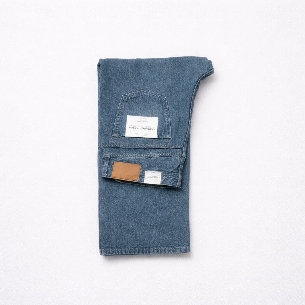 Jack & Jones Extra Baggy Fit Denim Jeans – Medium Blue Wash