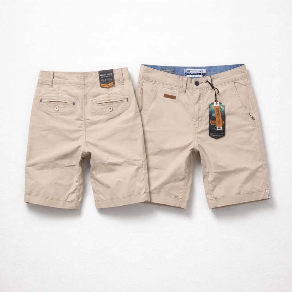 Legender's Aeronautical Classic Chino Shorts For Men – Biege