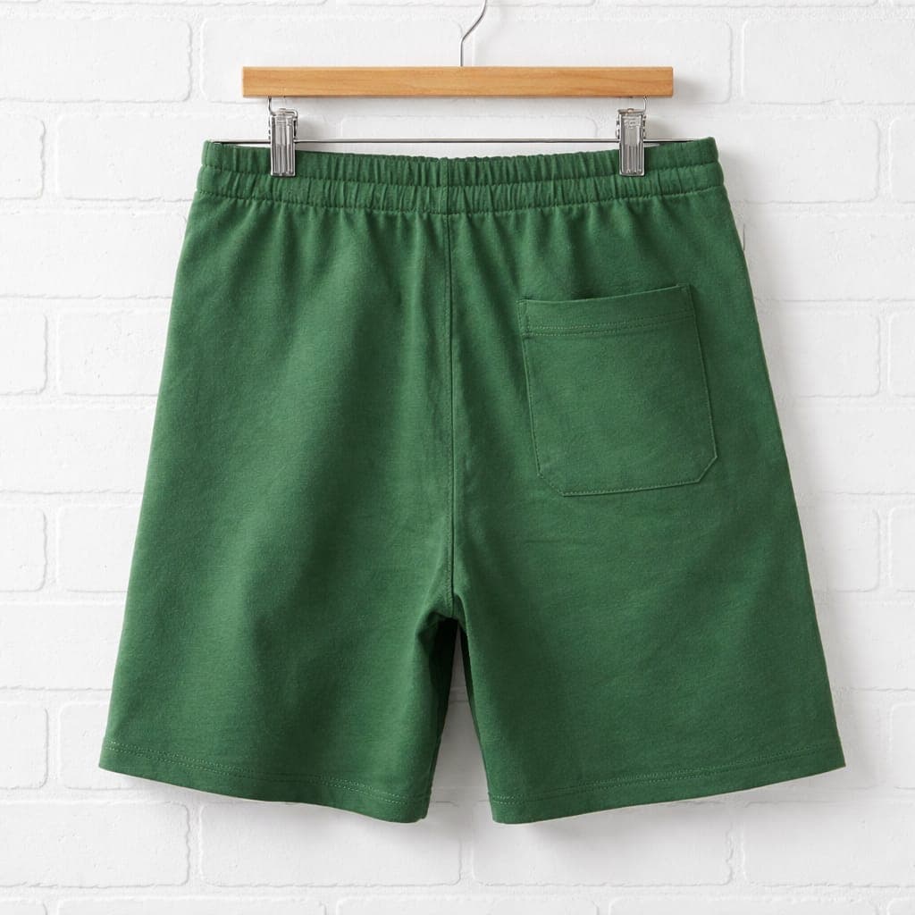 Men's Classic Drawstring Sweat Jogger Shorts – Green