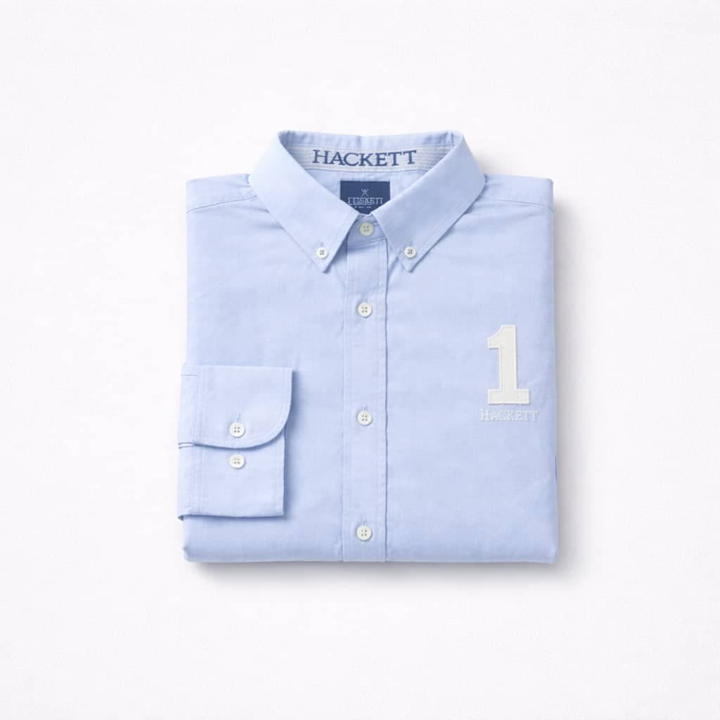 Men's Heritage Oxford Long Sleeve Shirt – Sky Blue