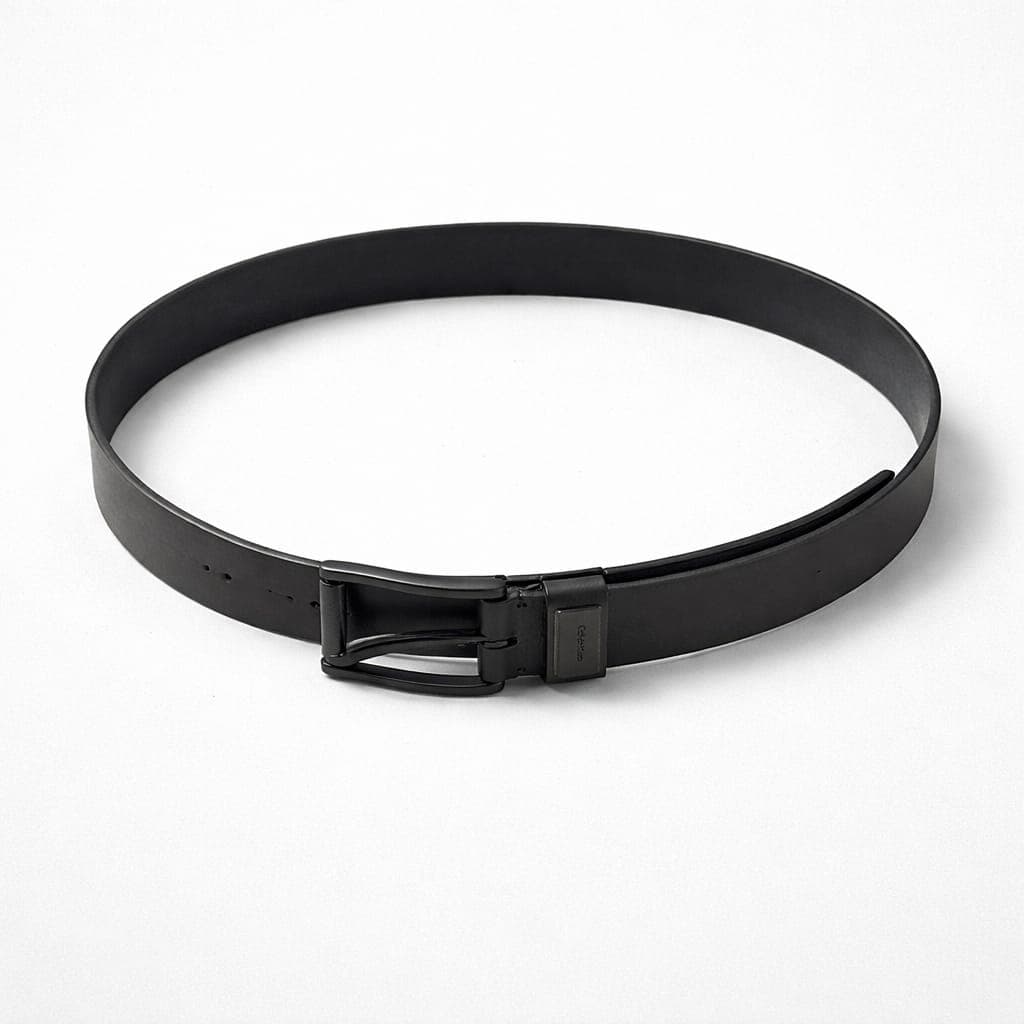 Men's Premium Leather Dress Belt – Black