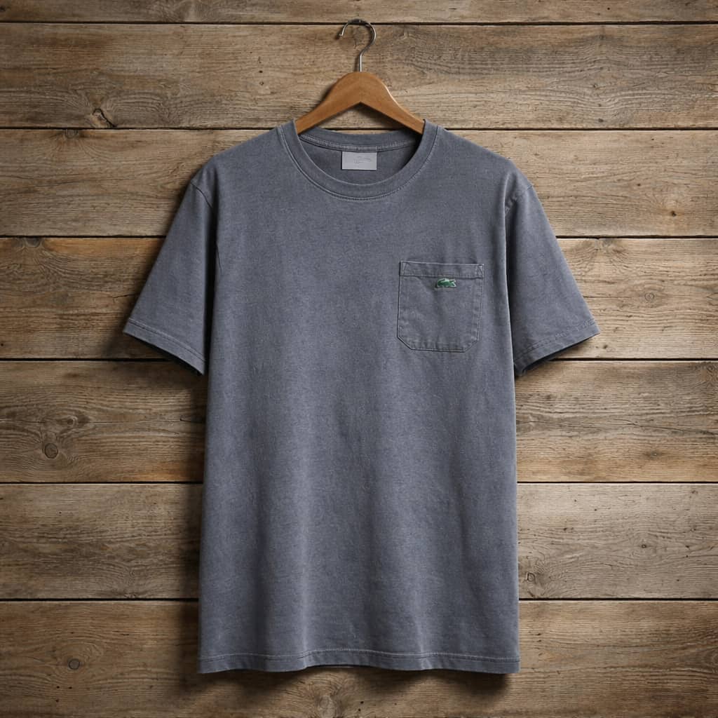 Men's Premium Crew Neck Pocket T-Shirt – Shadow Grey