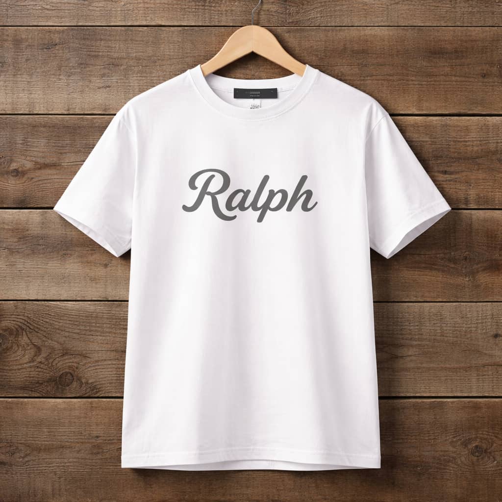Men's Premium Graphic Print Crew Neck T-shirt