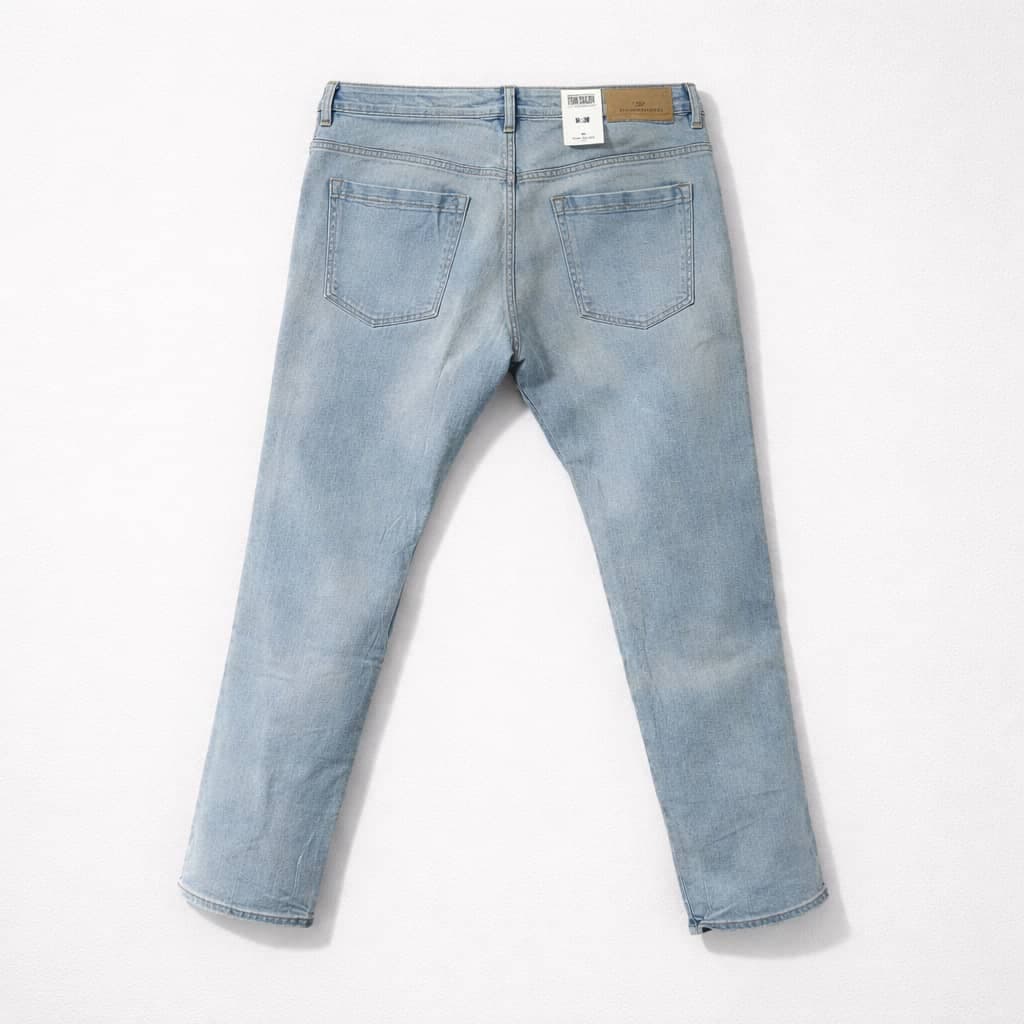 Tom Tailor Men's Regular Fit Stretch Denim Jeans – Light Blue