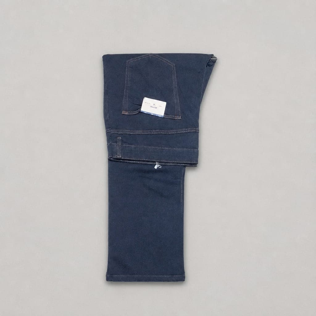 Men's Straight Fit Stretch Jeans – Dark Indigo