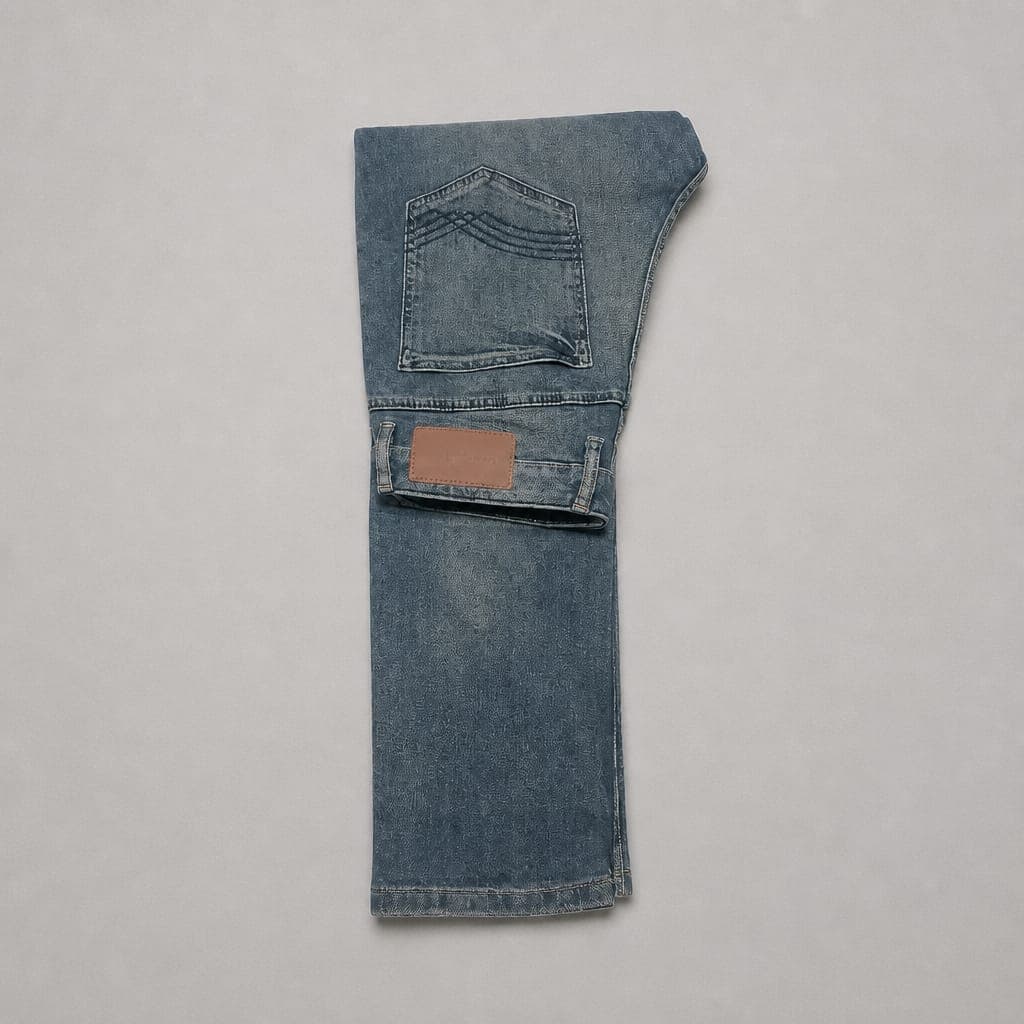 Tom Tailor Straight Fit Stretch Jeans – Medium Wash Blue
