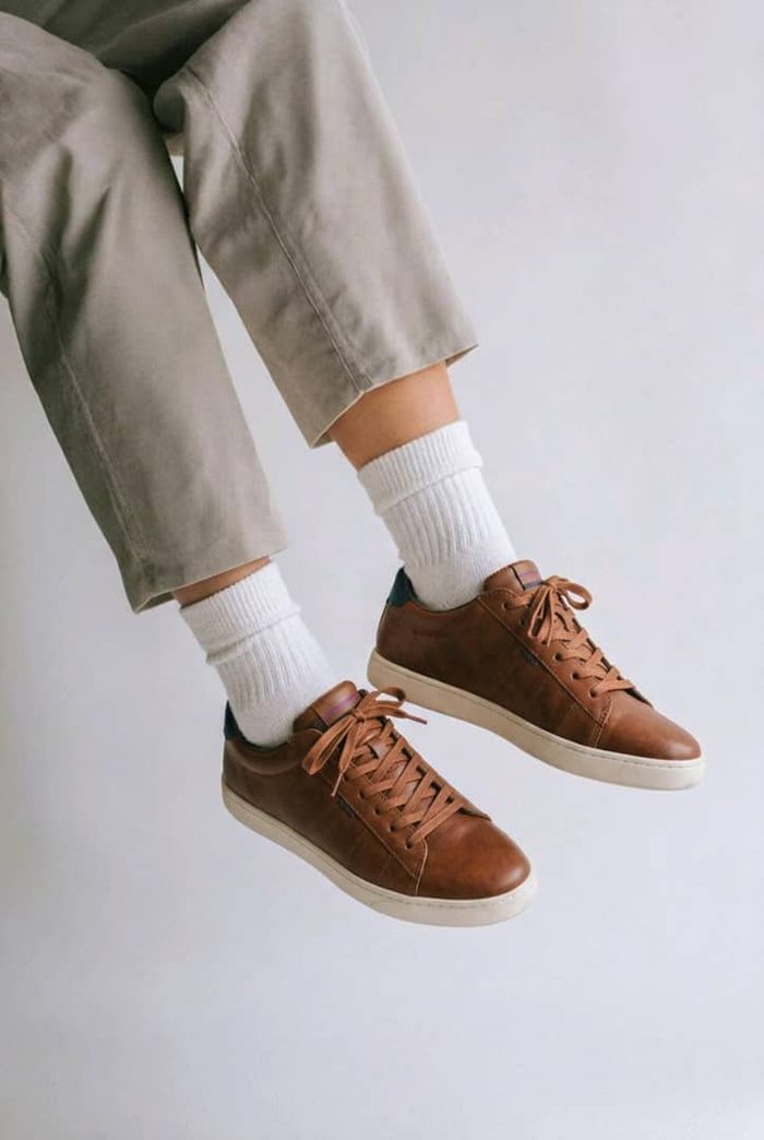Ben Sherman Classic Low-Top Sneakers – Brown — image 4