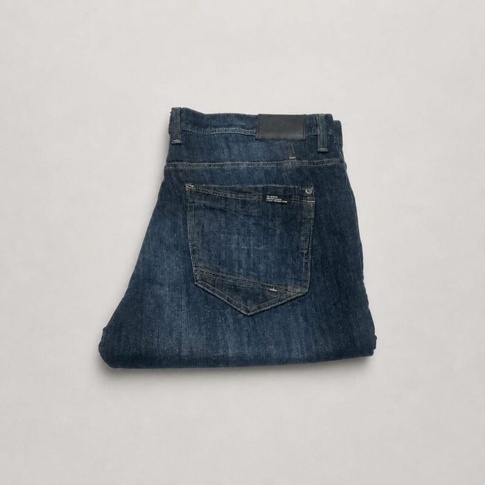 Blend Men’s Straight Fit Stretch Jeans – Mid-to-Dark Wash