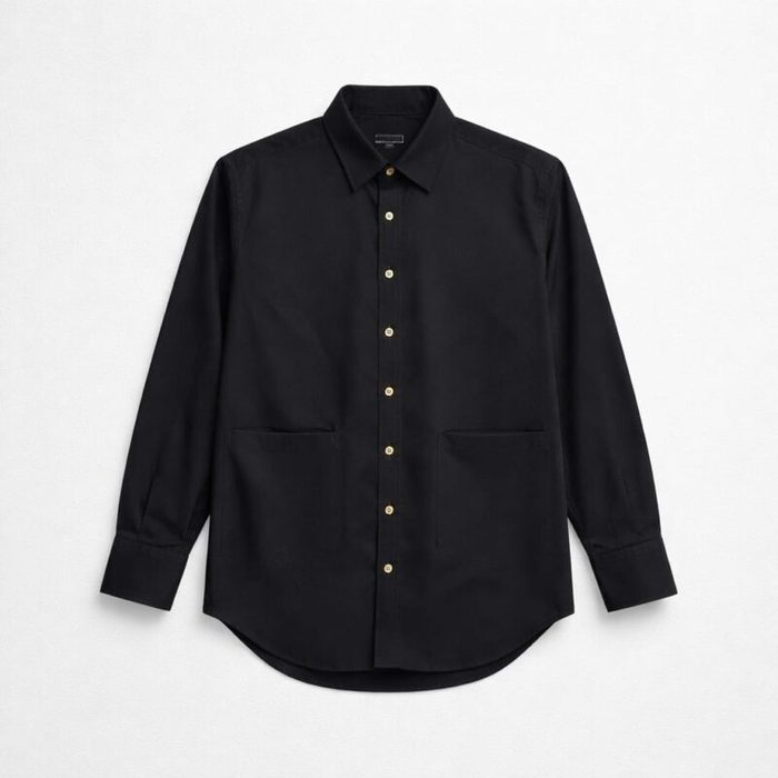 Bombay Mens Long Sleeve Premium Shirt Black