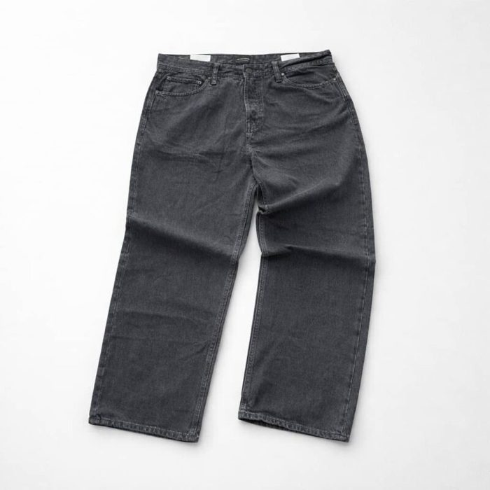 Jack & Jones Alex Baggy Men’s Jeans – Stone Wash Grey — image 4