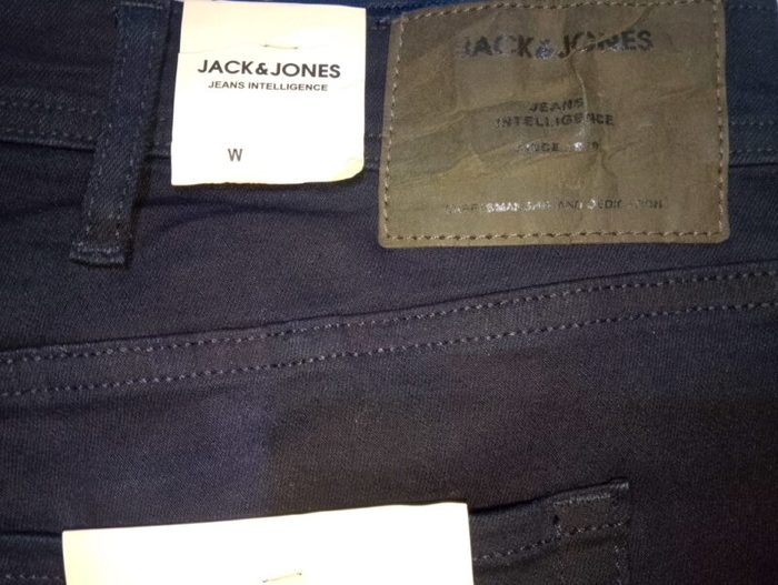 Jack & Jones Men’s Regular Fit Super Stretch Denim Jeans – Dark Indigo — image 4