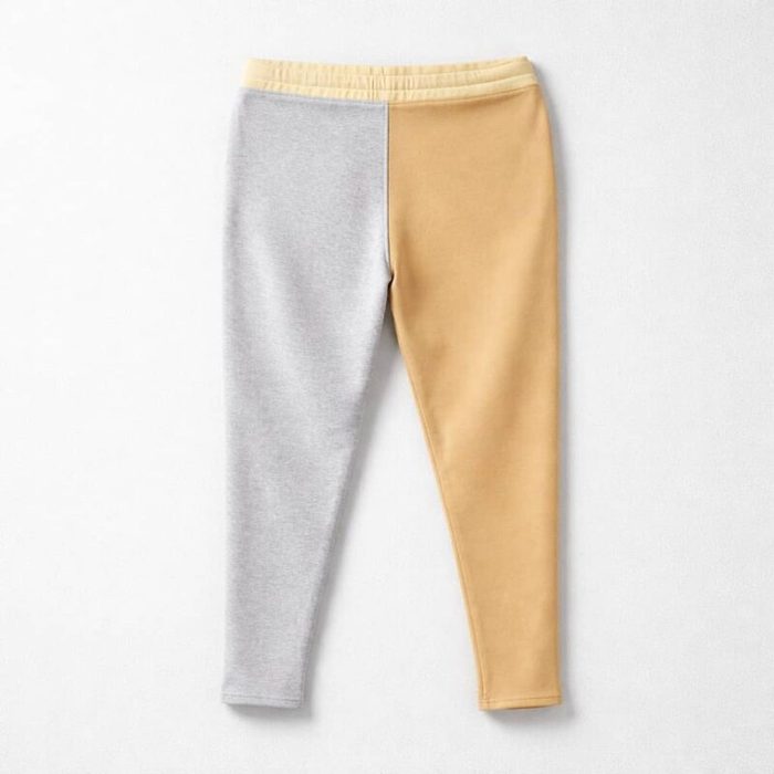 Jack & Jones Men’s Two-Tone Color-Block Draw String Joggers – Grey/Mustard Yellow — image 2