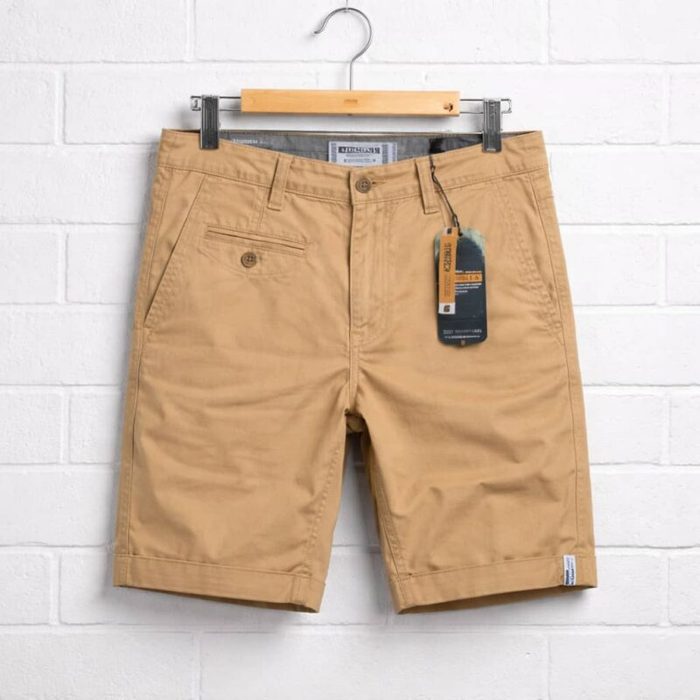 Legender’s Aeronautical Classic Chino Shorts For Men – Brown — image 1