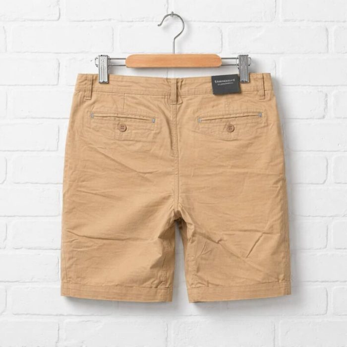 Legender’s Aeronautical Classic Chino Shorts For Men – Brown — image 3