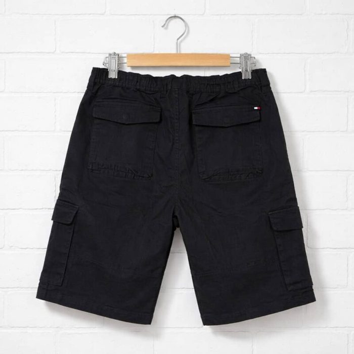 Men’s Belted Cargo Short – Black — image 2