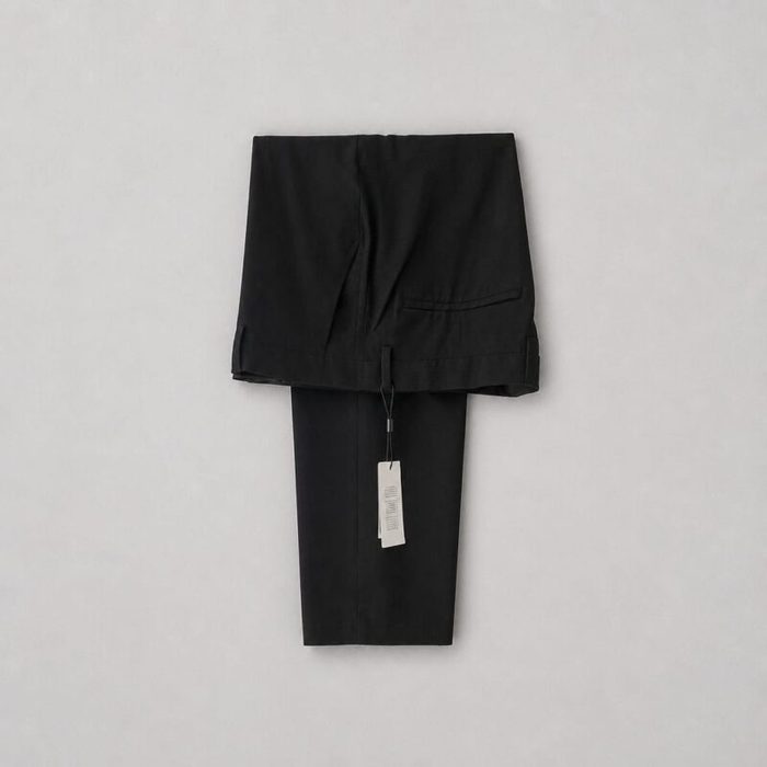 Men’s Classic Smart Formal Pant Trouser – Black — image 1