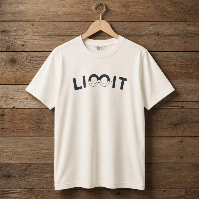Men’s Graphic Crew Neck T-Shirt – Off-White — image 1
