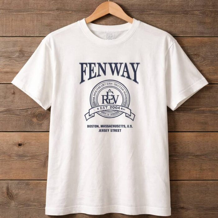 Mens Heritage Graphic Crew Neck T Shirt White