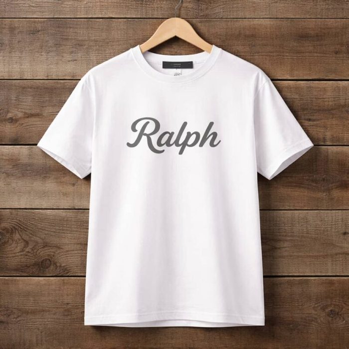 Mens Premium Graphic Print Crew Neck T Shirt