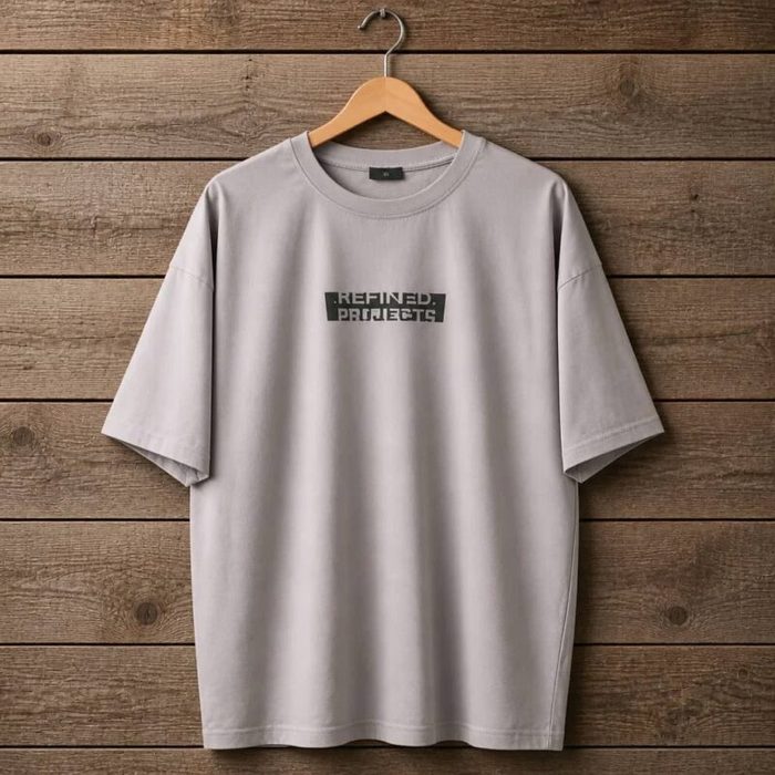 Men’s Refined Projects Graphic T-Shirt – Light Grey — image 1
