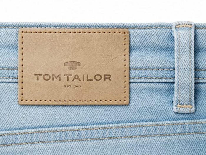 Tom Tailor Men’s Regular Fit Stretch Denim Jeans – Light Blue — image 4