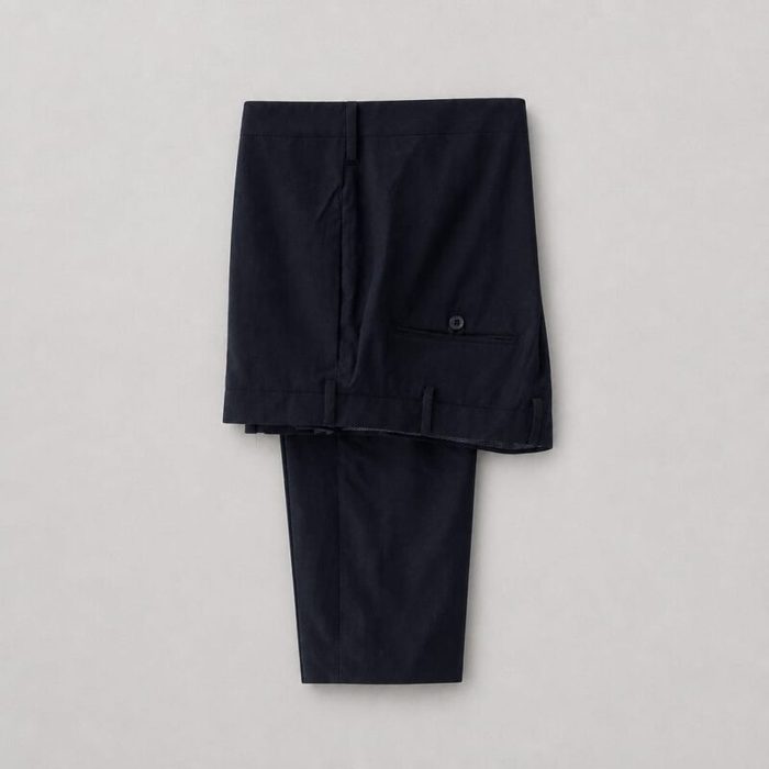 Men’s Slim Fit Classic Smart Formal Pant Trouser – Navy Blue — image 1