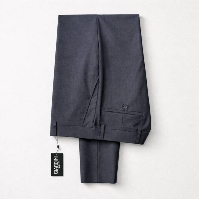 Men’s Slim Fit Formal Dress Pant Trouser – Charcoal Grey — image 1