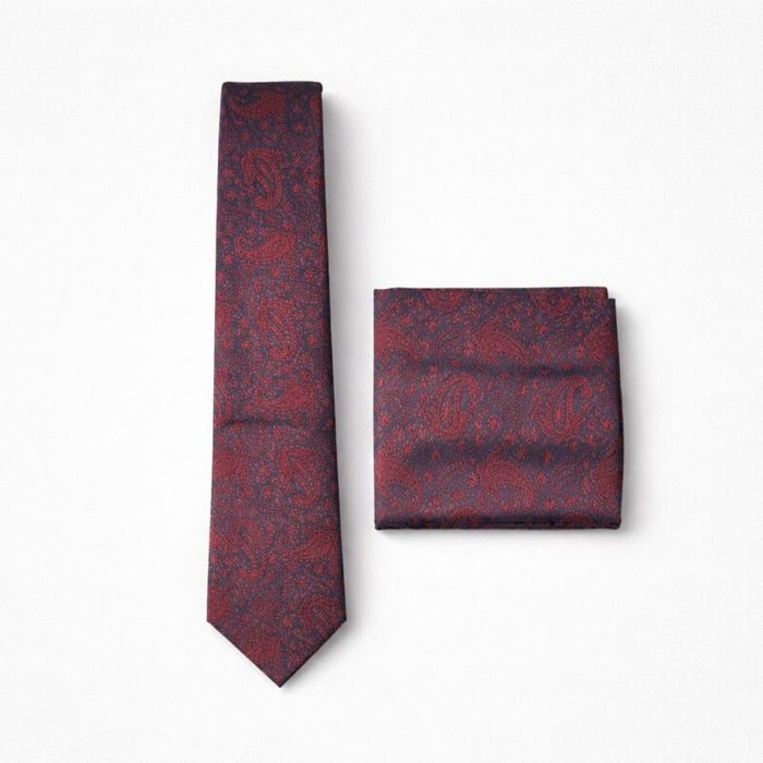 Mens Tie with Pocket Square