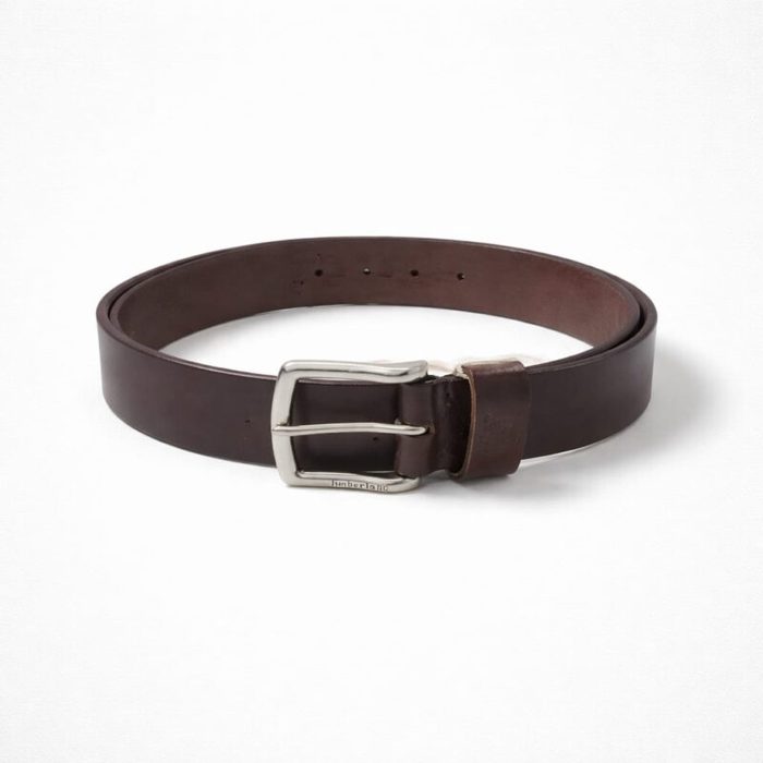 Timberland Classic Brown Leather Belt for Men